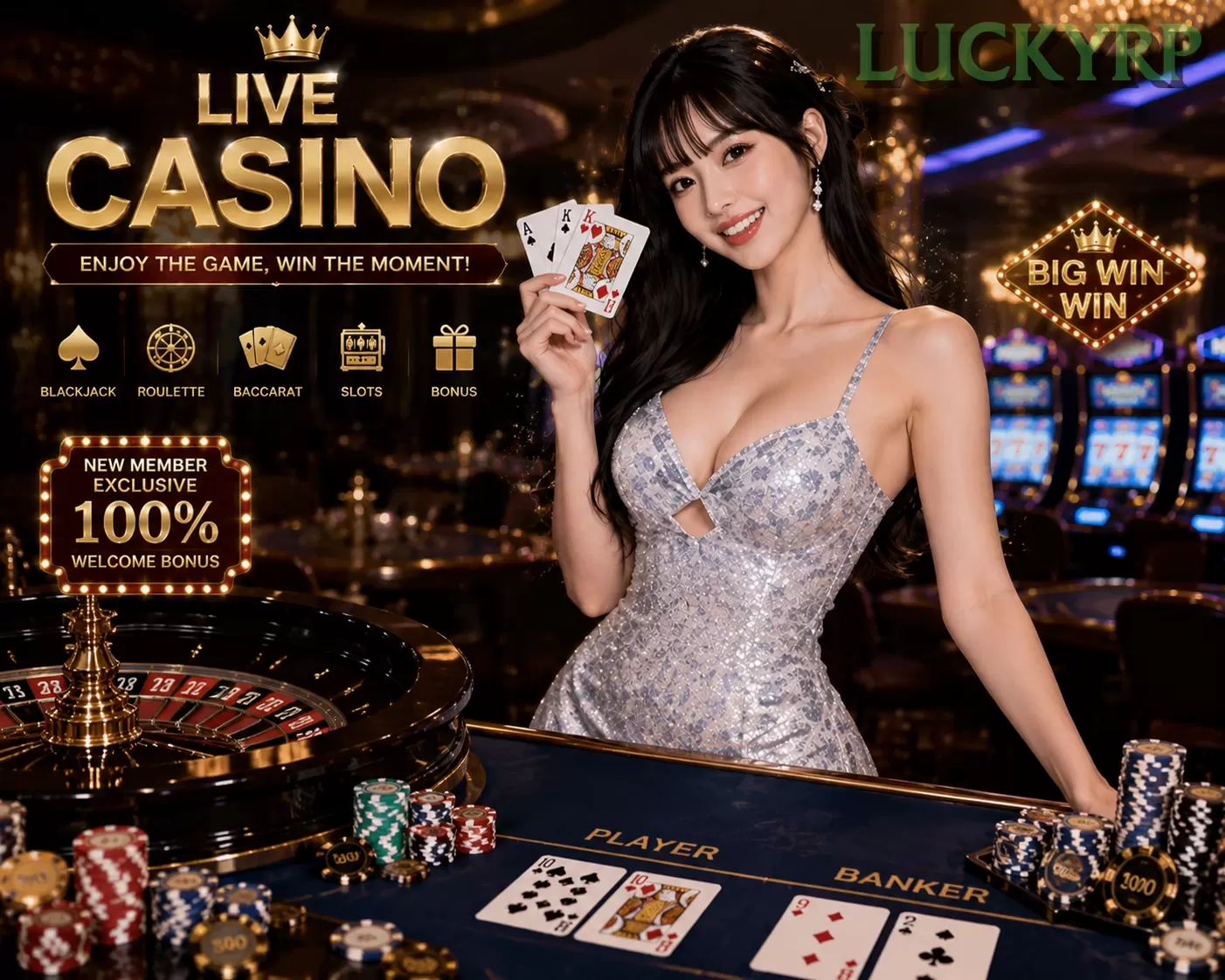 Main luckyrpq Menang Jackpot Besar