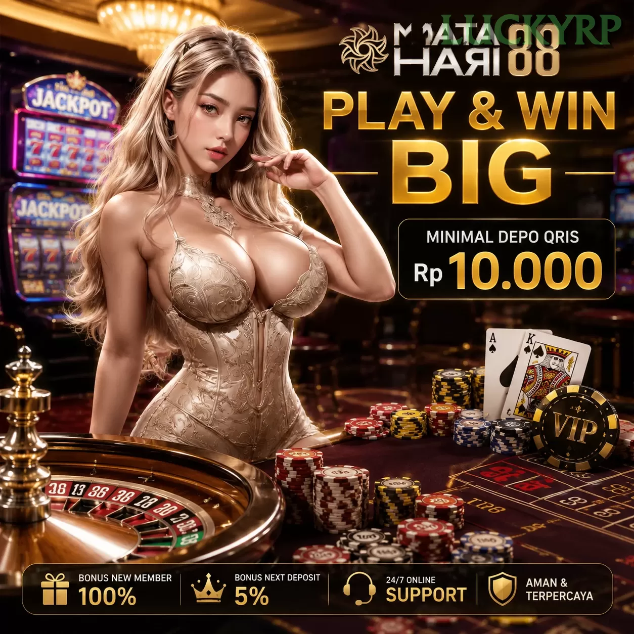 BONUS GARANSI KEKALAHAN SALDO KEMBALI 100_ promotion image